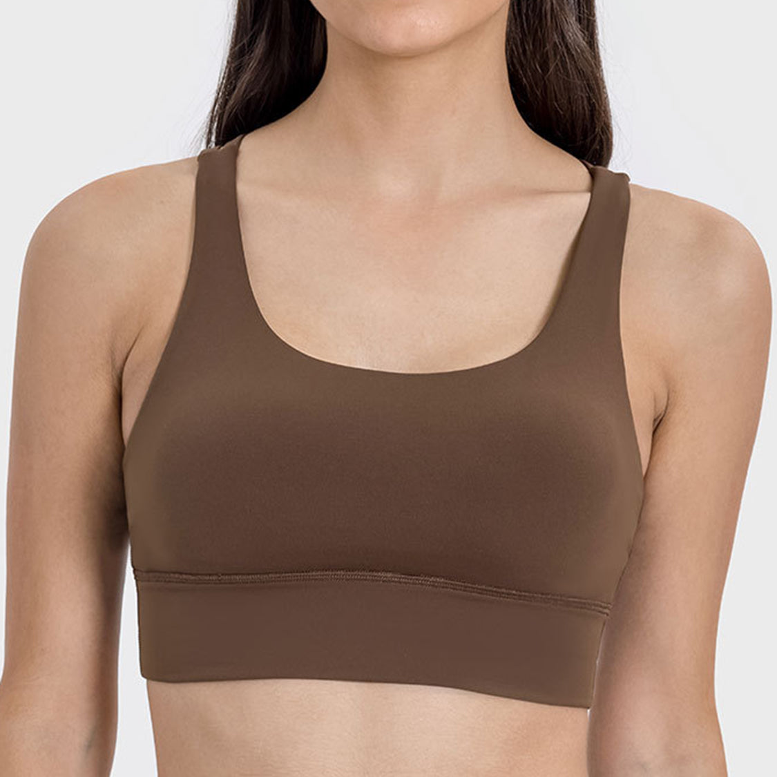 YogaFlex Crisscross Scoop Neck Active Tank