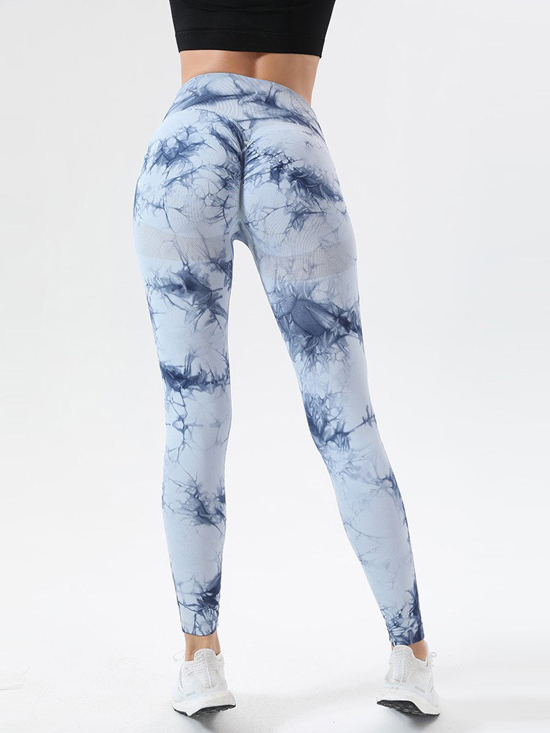 TrainTech Tie-Dye High Waist Active Leggings - FleekGoddess