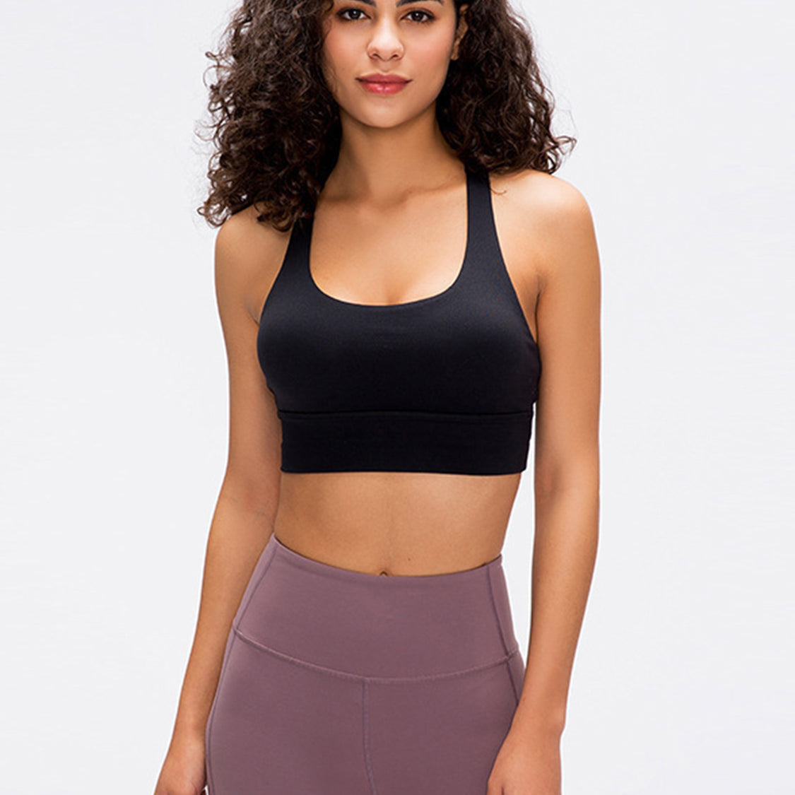 YogaFlex Crisscross Scoop Neck Active Tank