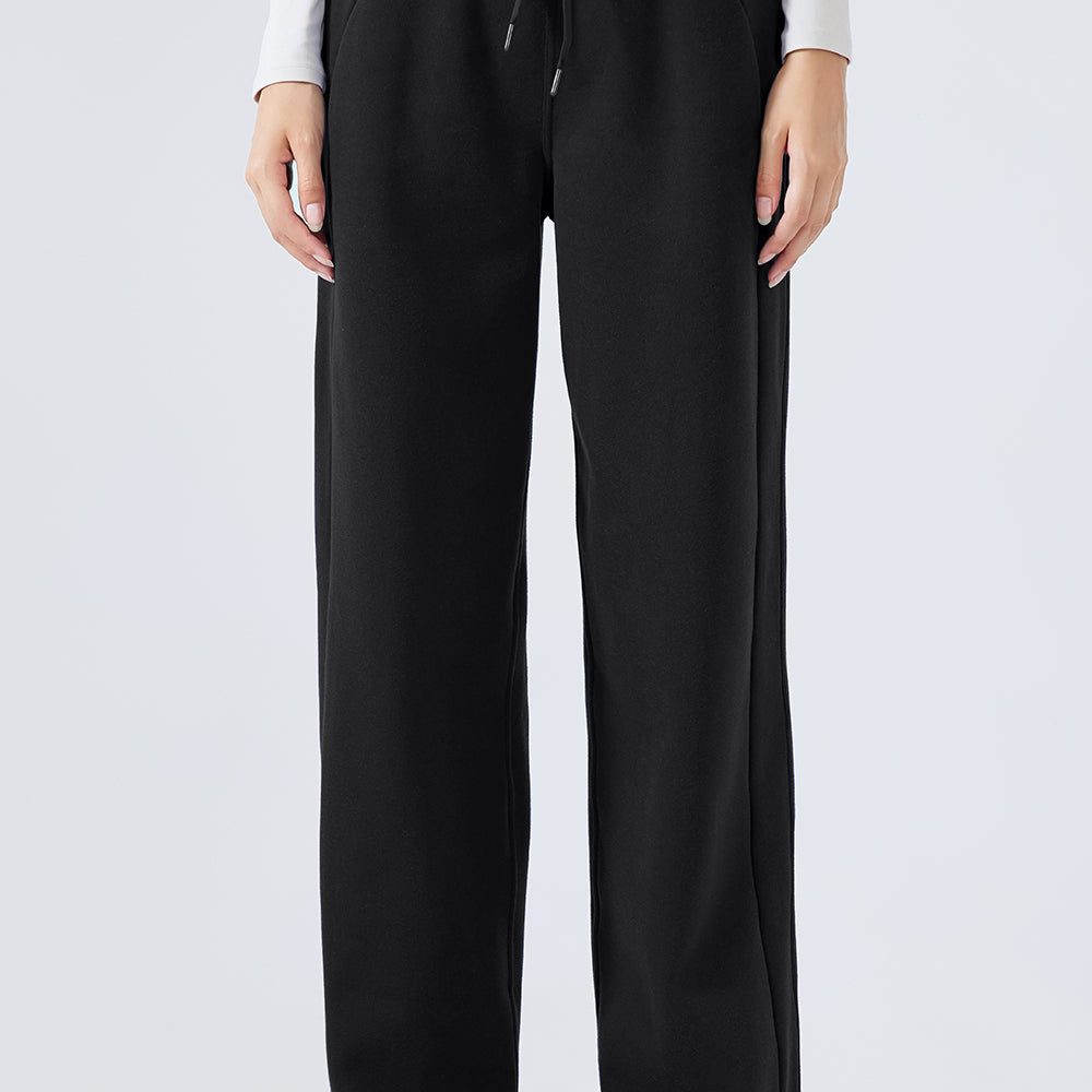 YogaFlex Drawstring Wide Leg Pants