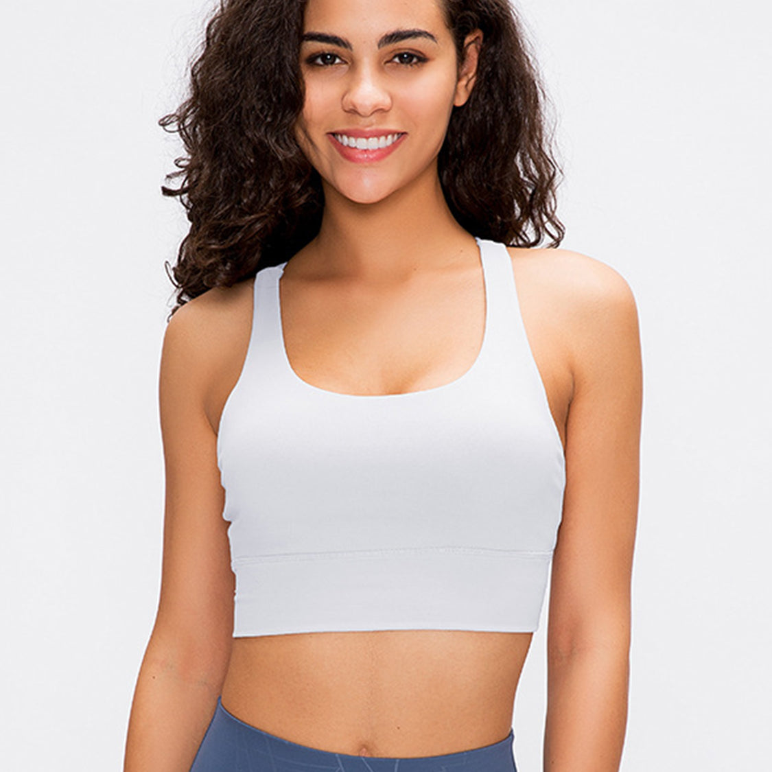 YogaFlex Crisscross Scoop Neck Active Tank