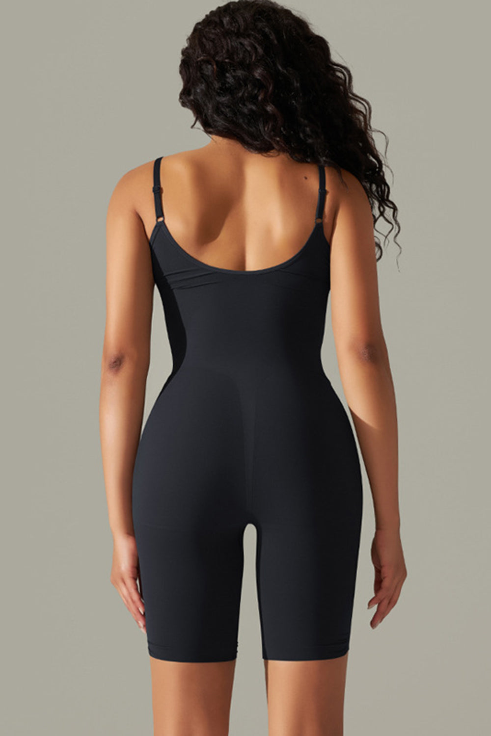 TrainTech Spaghetti Strap Active Romper - FleekGoddess