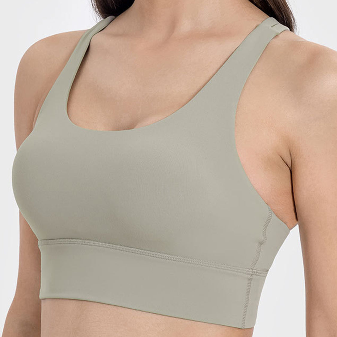 YogaFlex Crisscross Scoop Neck Active Tank