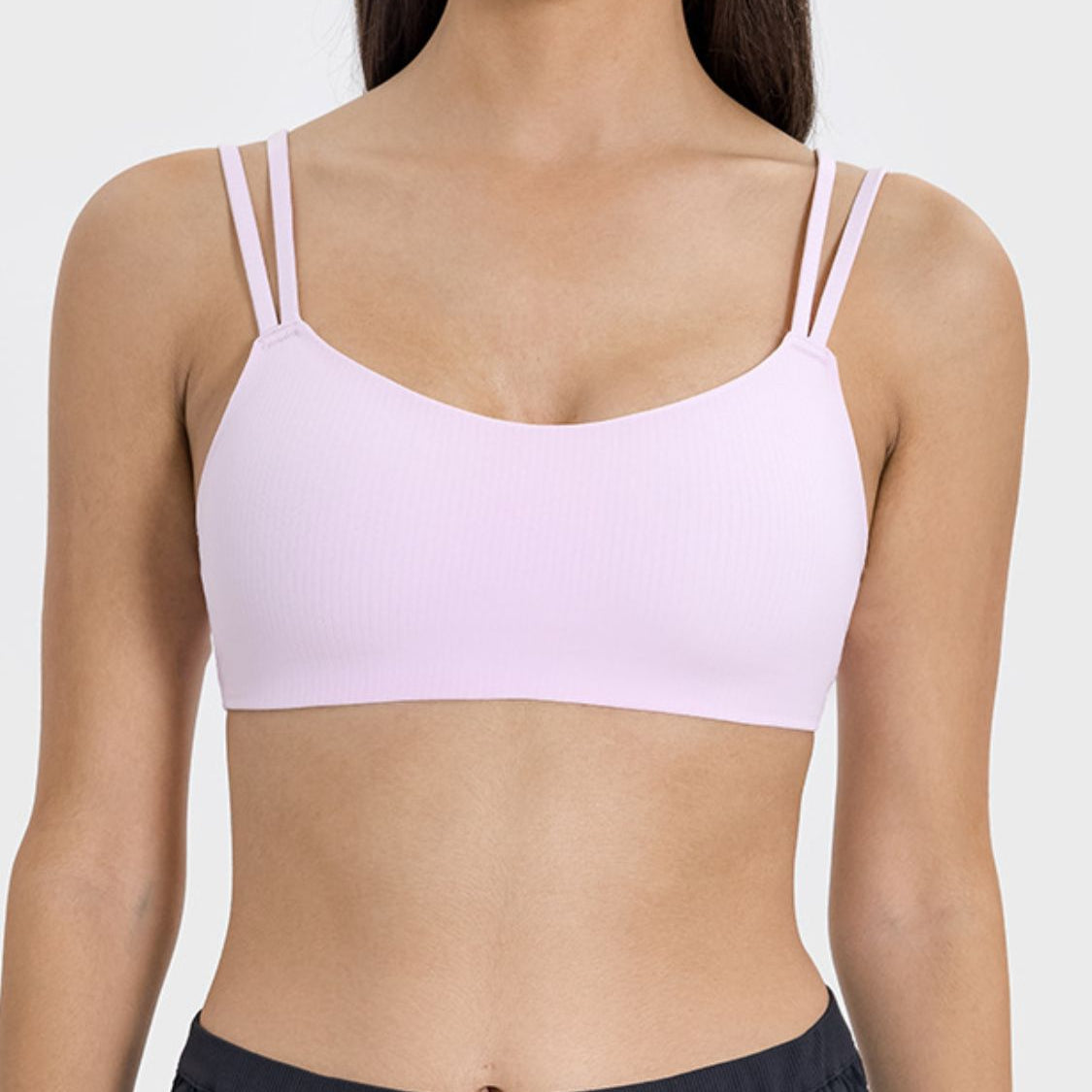 YogaFlex Scoop Neck Double Strap Active Cami