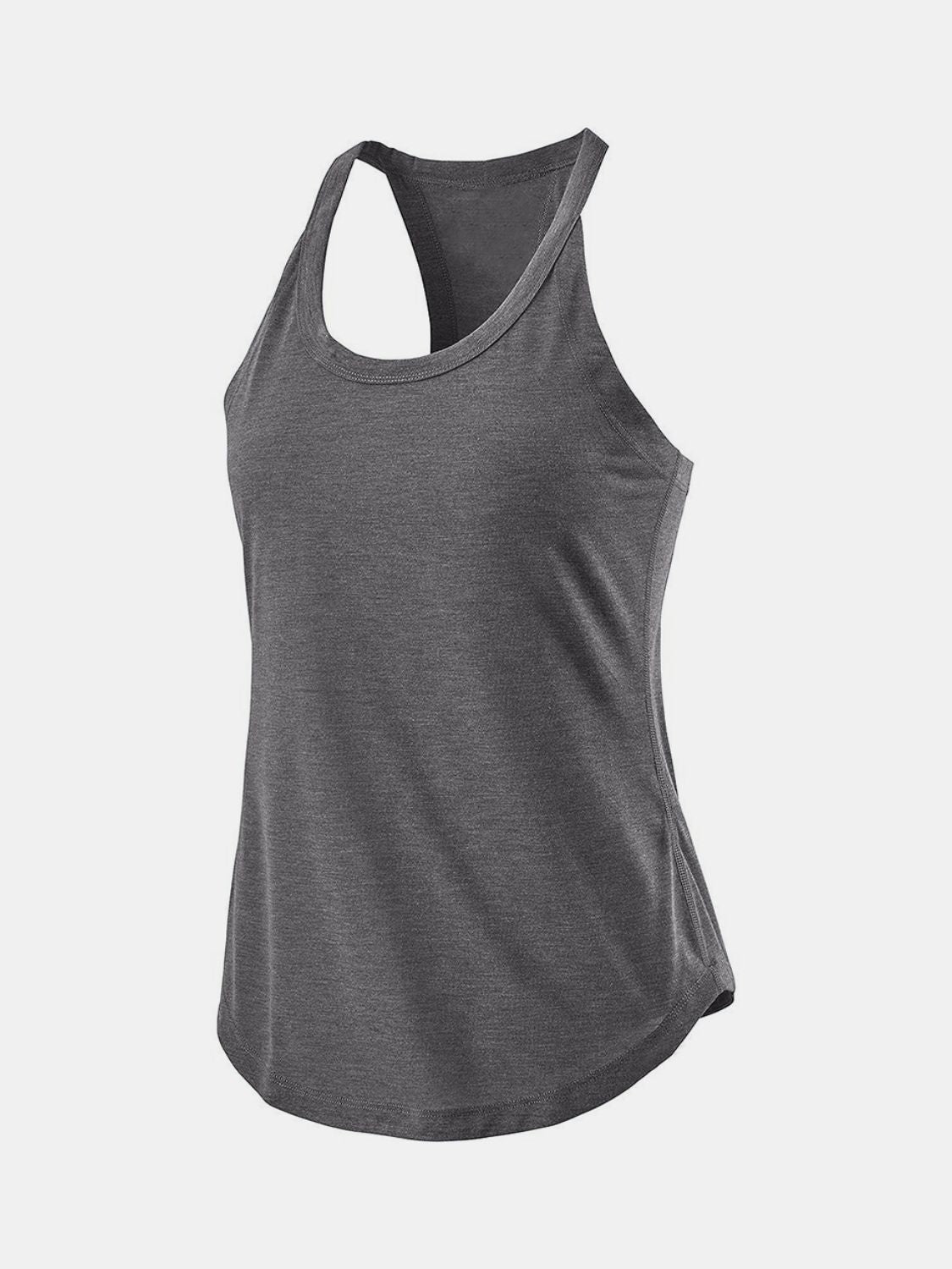 TrainTech Scoop Neck Active Tank - FleekGoddess