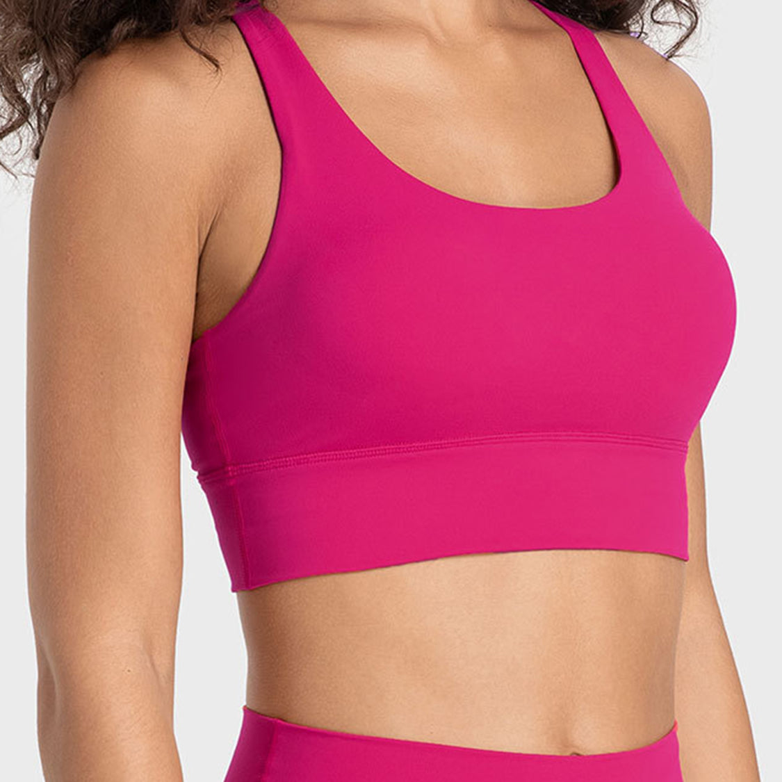YogaFlex Crisscross Scoop Neck Active Tank