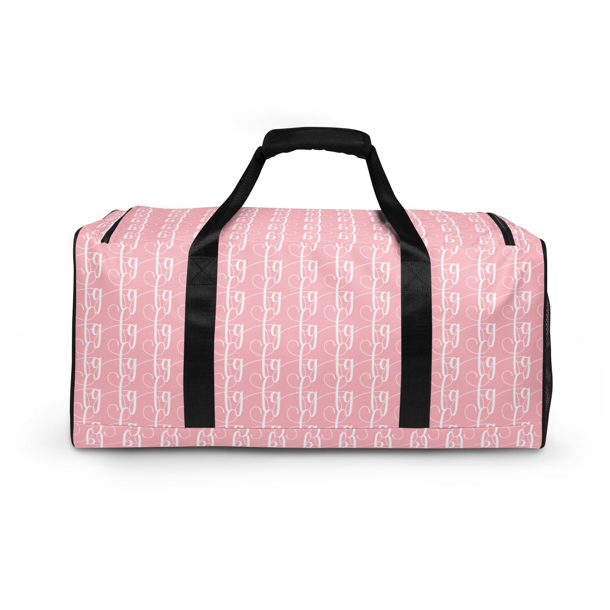 Pink FG Blocked Duffle Bag - FleekGoddess
