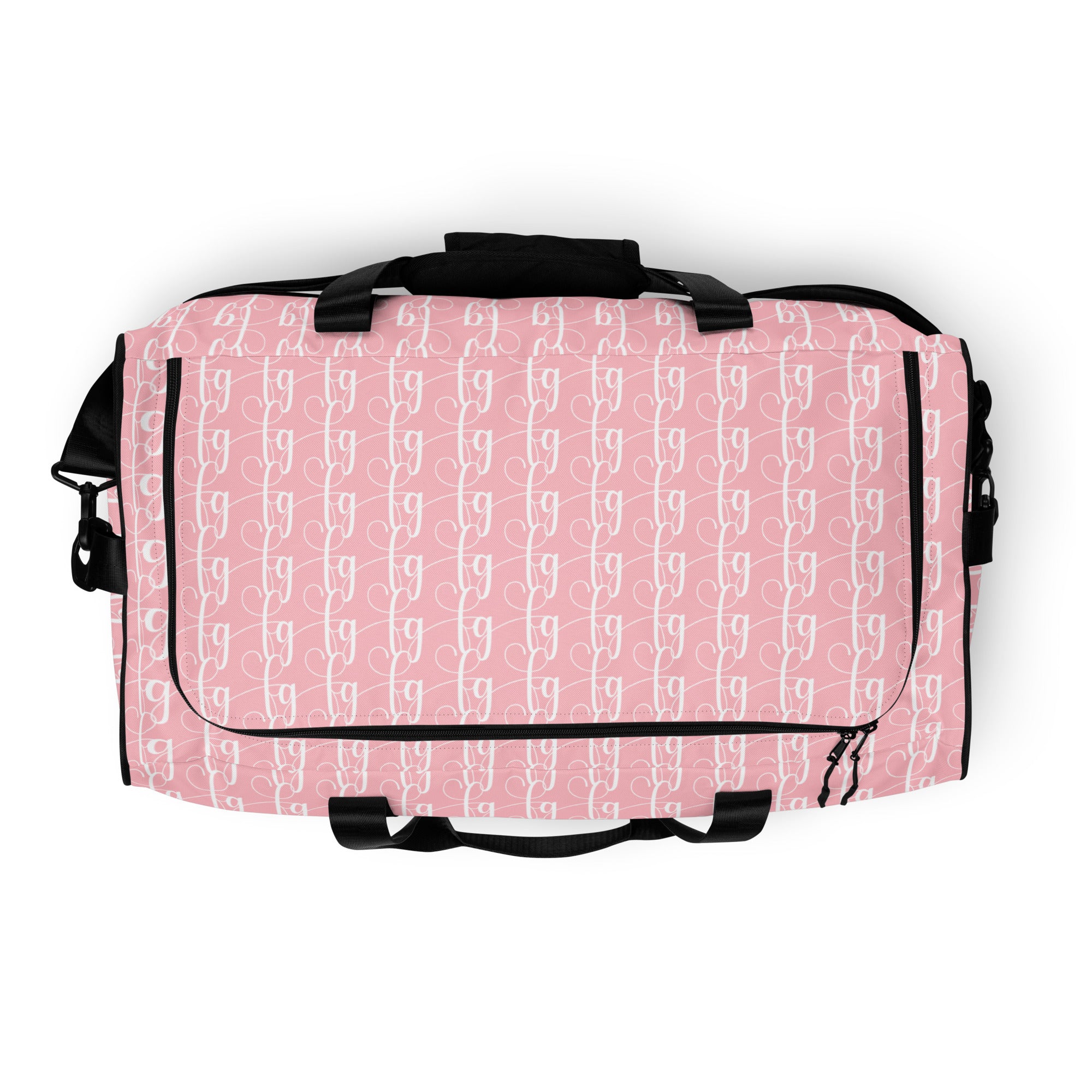Pink FG Blocked Duffle Bag - FleekGoddess