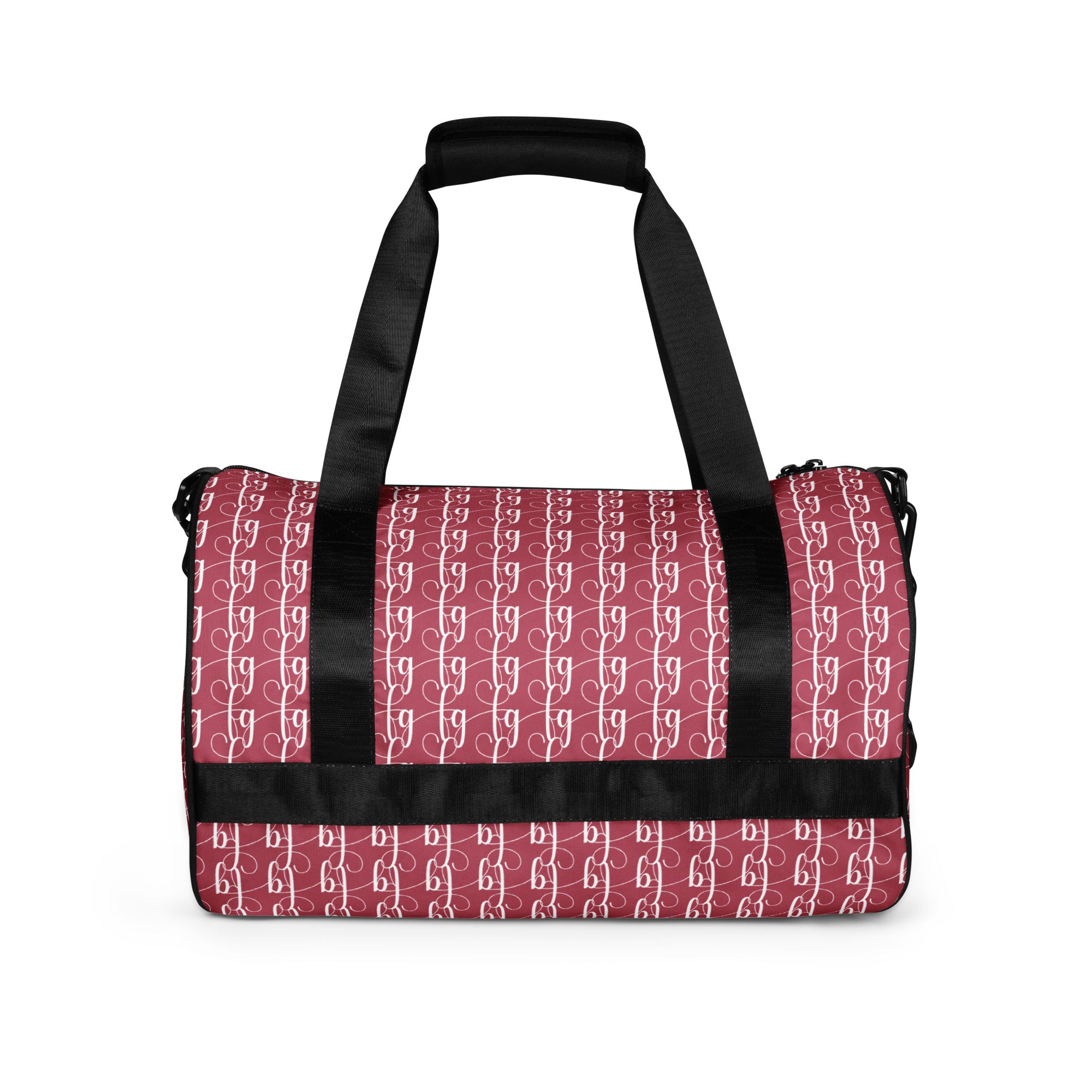 Hippie Pink / White FG Blocked Gym Bag - FleekGoddess