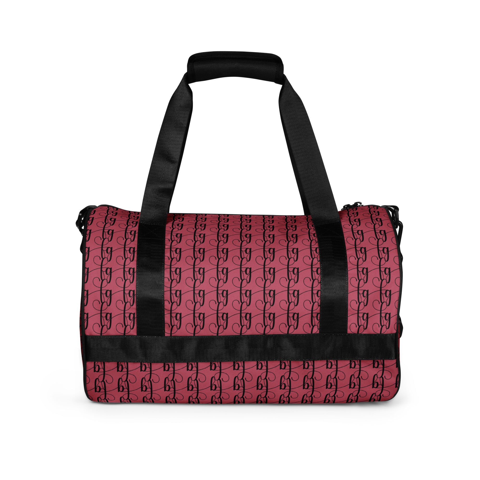 Hippie Pink / Black FG Blocked Gym Bag - FleekGoddess