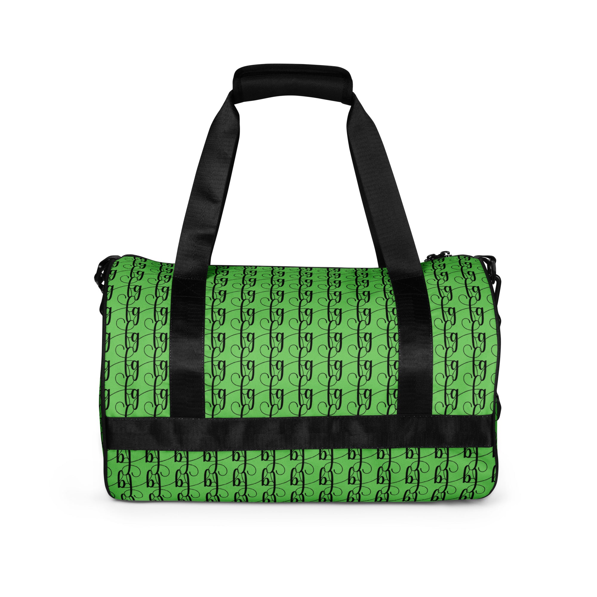 Mantis Green / Black FG Blocked Gym Bag - FleekGoddess