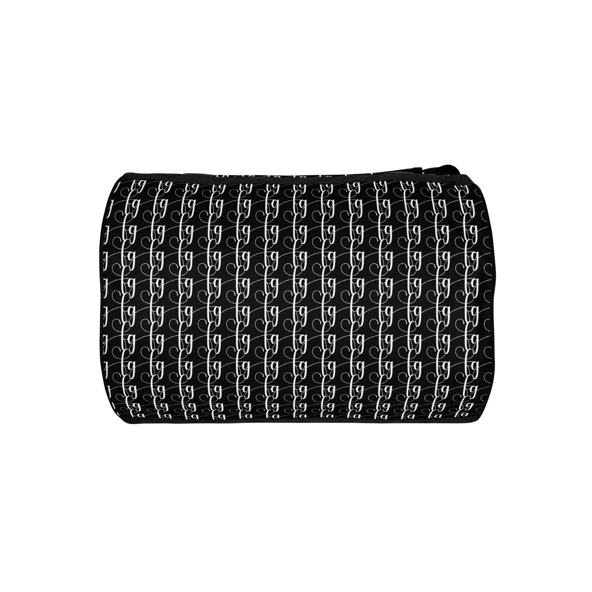 Black / White FG Blocked Gym Bag - FleekGoddess