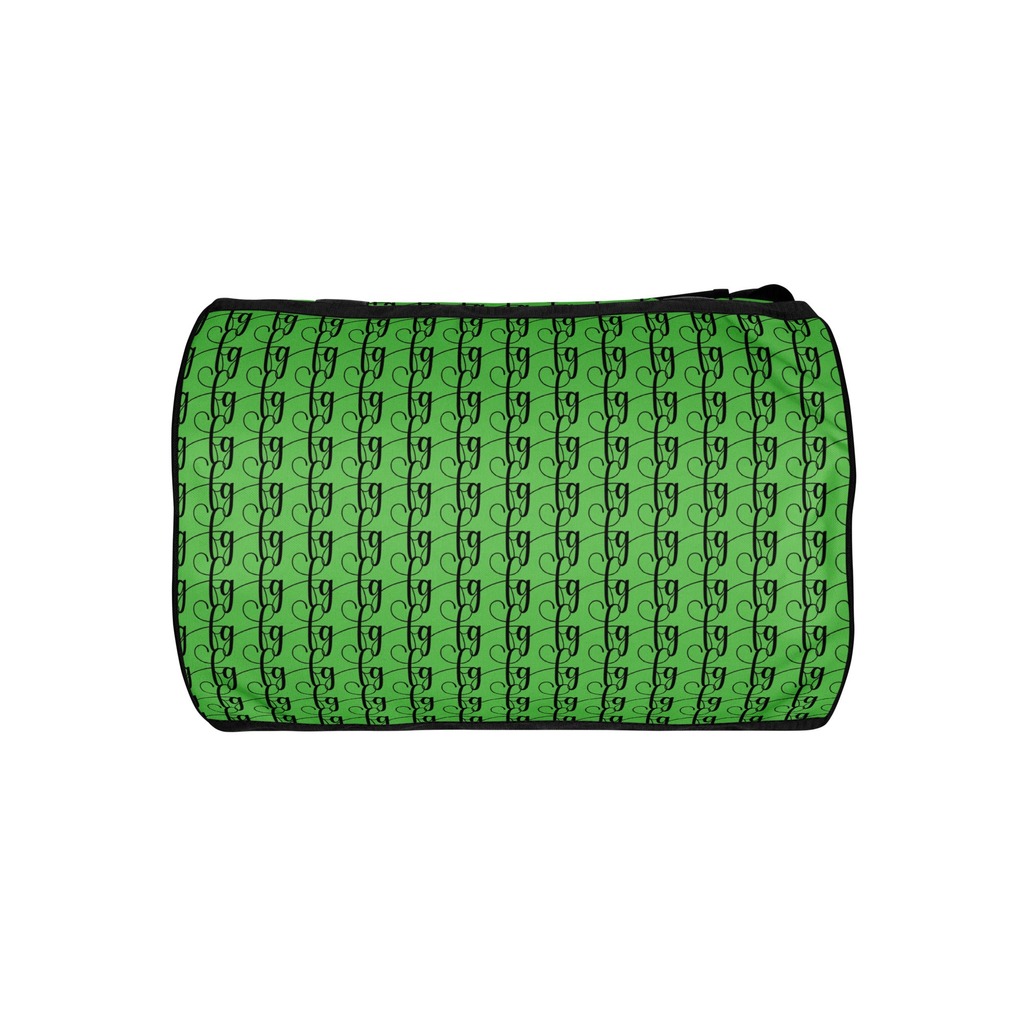 Mantis Green / Black FG Blocked Gym Bag - FleekGoddess
