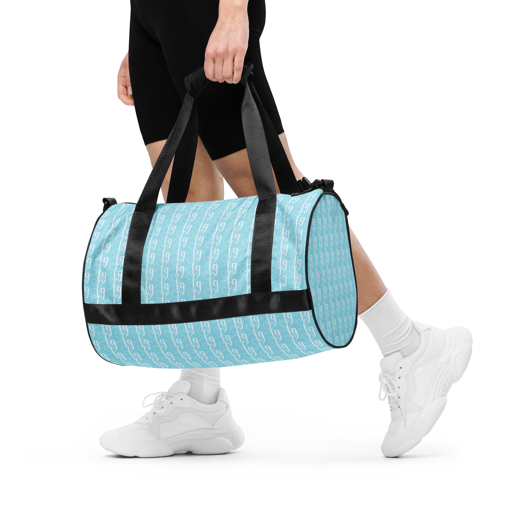 Blizzard Blue FG Blocked Gym Bag - FleekGoddess
