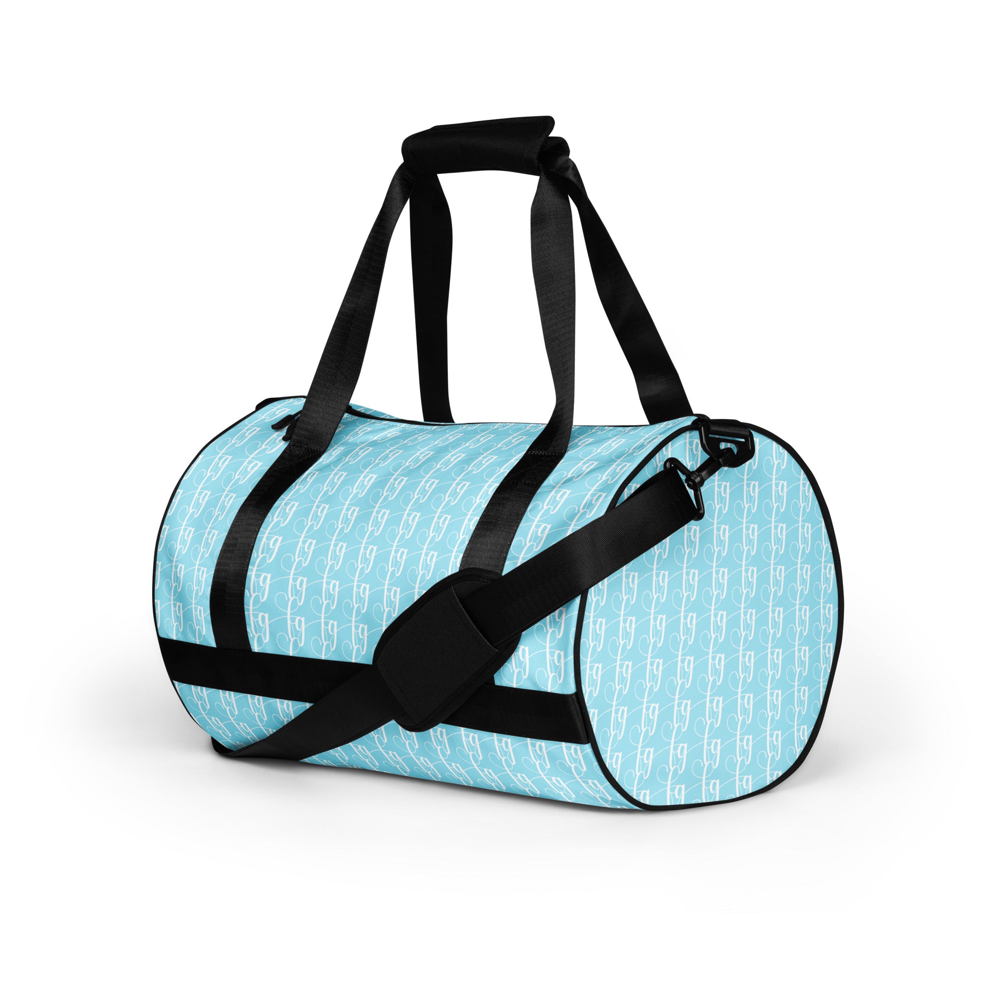 Blizzard Blue FG Blocked Gym Bag - FleekGoddess