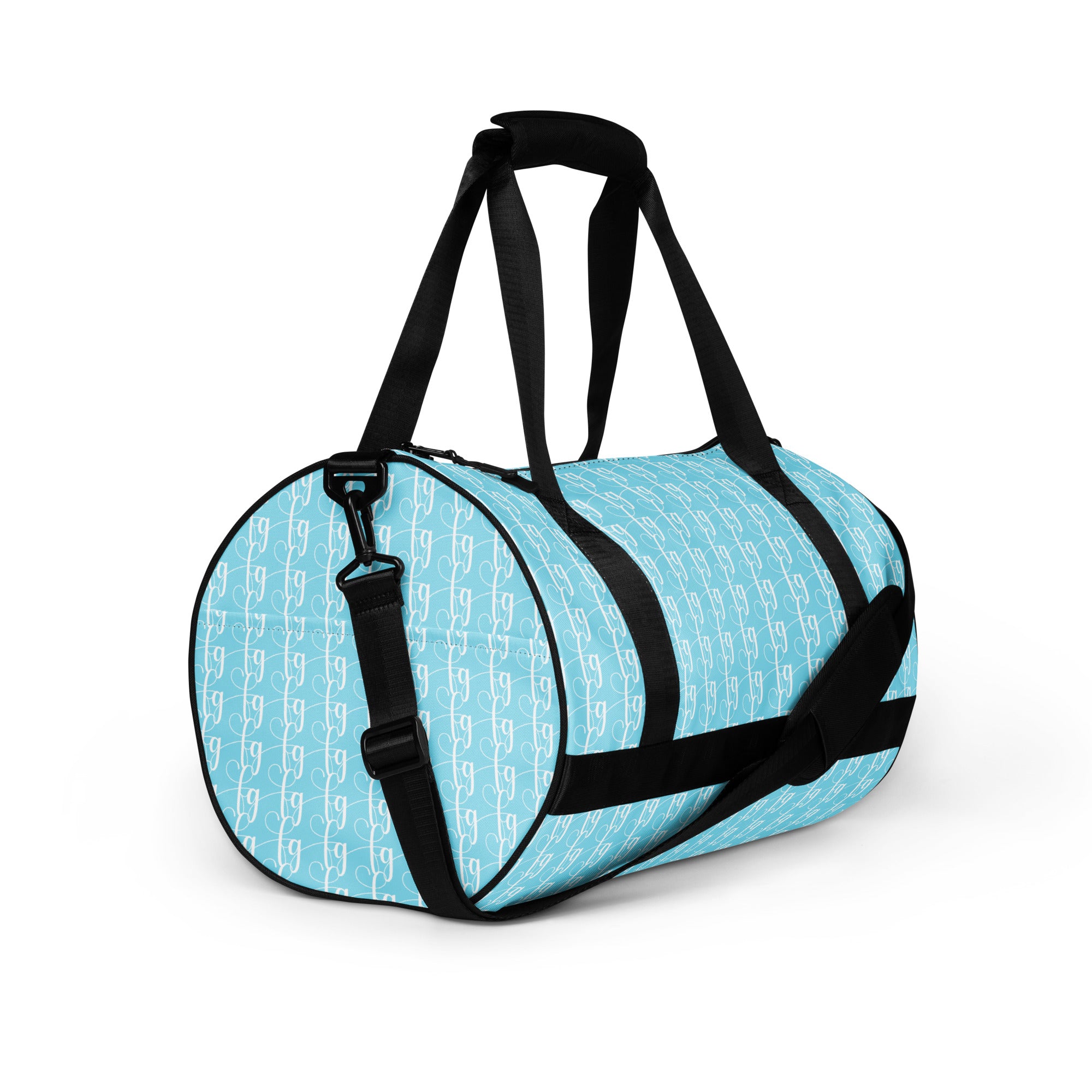 Blizzard Blue FG Blocked Gym Bag - FleekGoddess