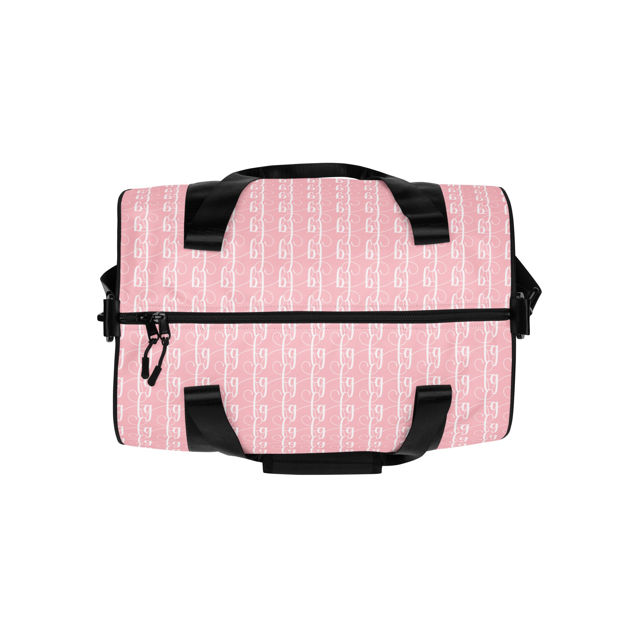Pink / White FG Blocked Gym Bag - FleekGoddess