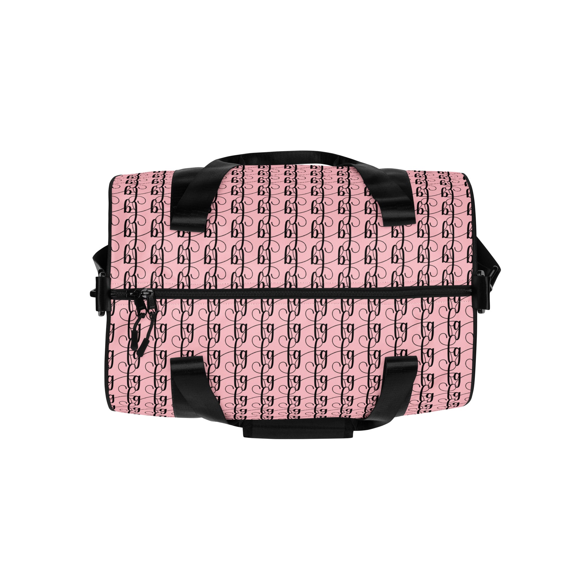 Pink / Black FG Blocked Gym Bag - FleekGoddess