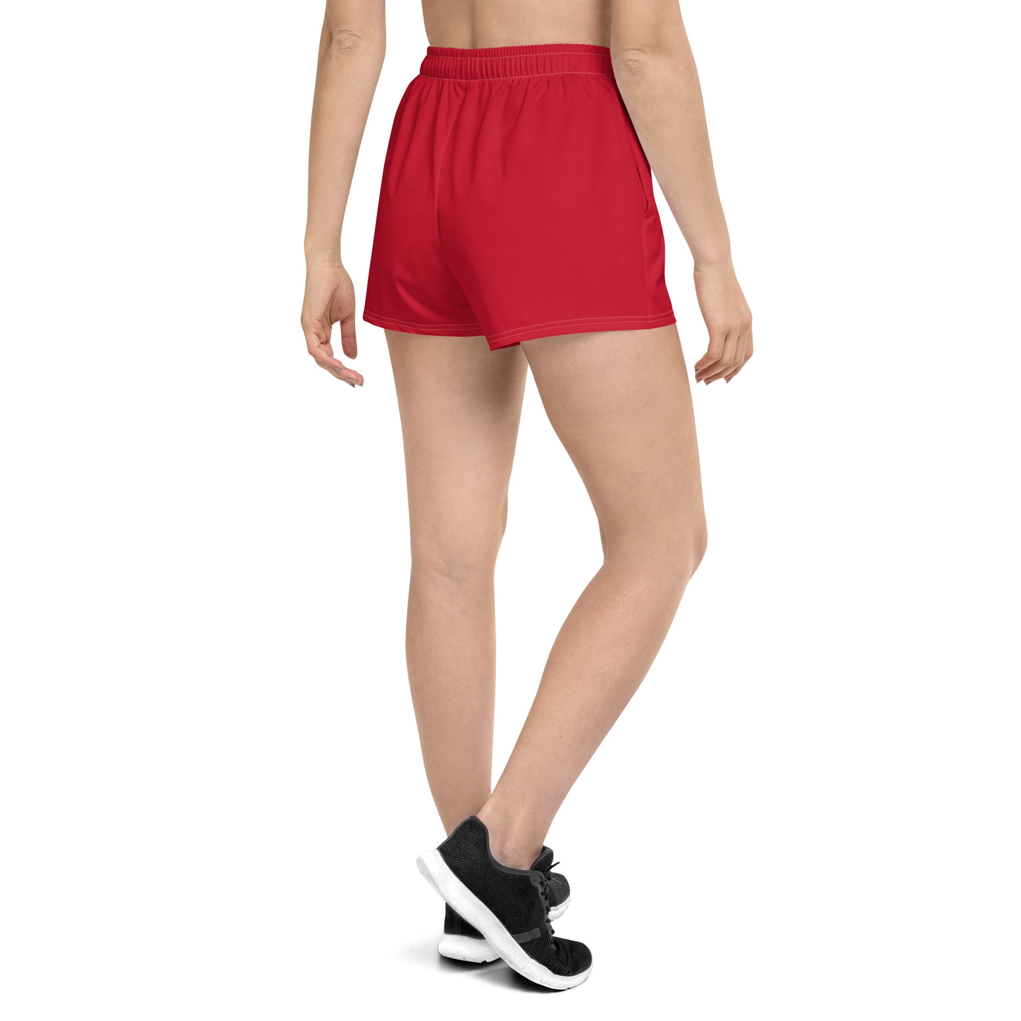 Red / Black FG Athletic Shorts - FleekGoddess
