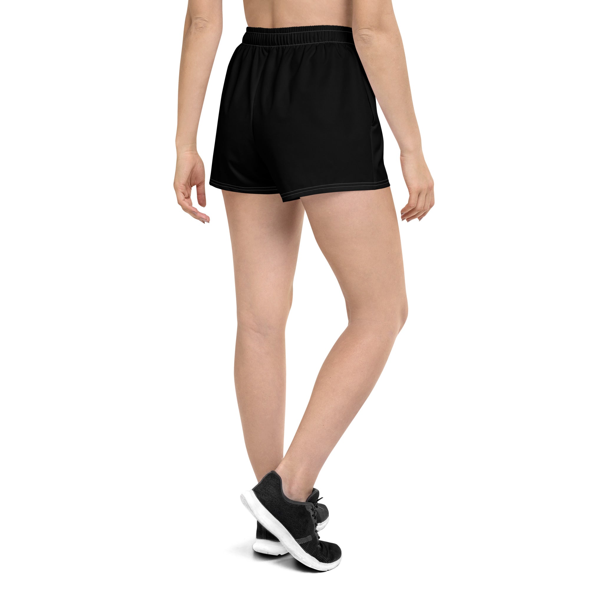 Black / White FG Athletic Shorts - FleekGoddess