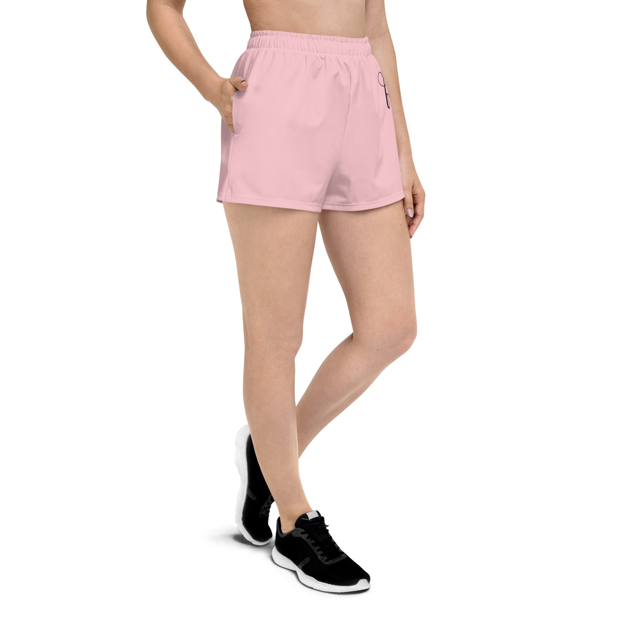 Pink / Black FG Athletic Shorts - FleekGoddess