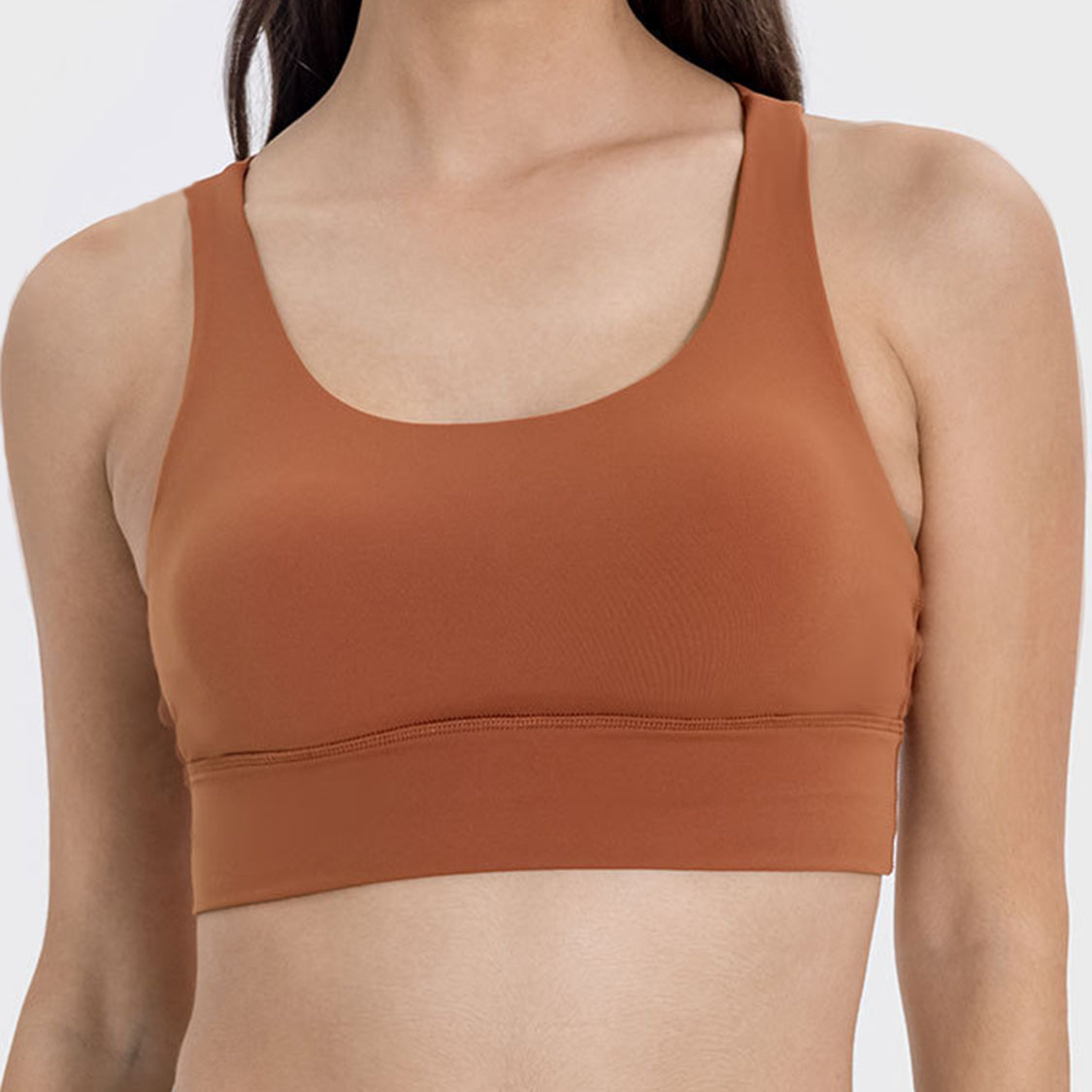 YogaFlex Crisscross Scoop Neck Active Tank