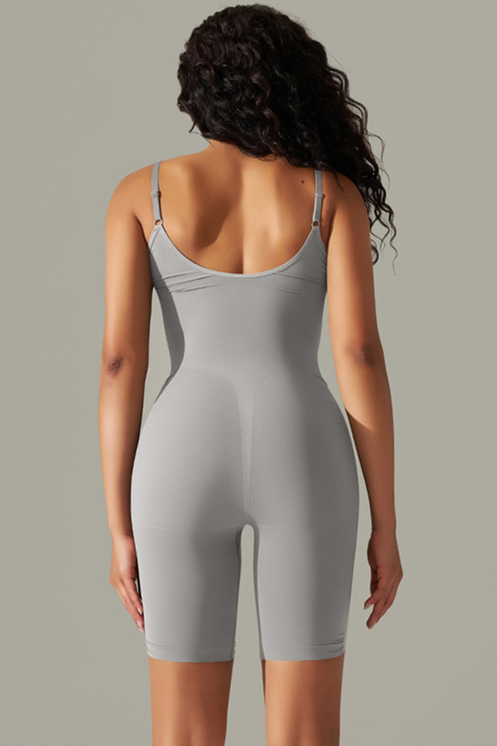 TrainTech Spaghetti Strap Active Romper - FleekGoddess