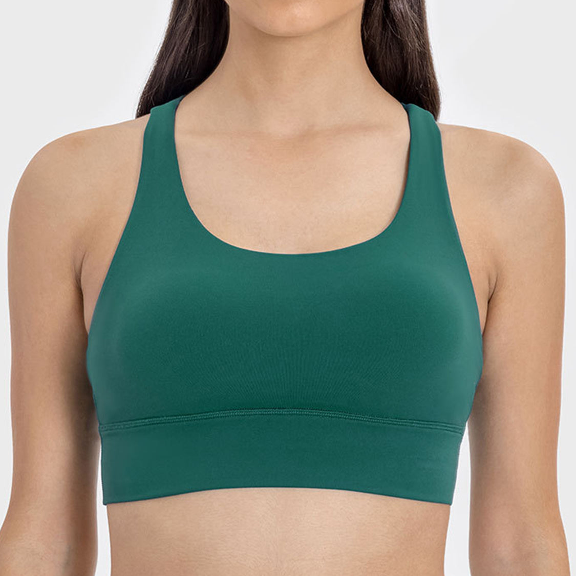 YogaFlex Crisscross Scoop Neck Active Tank