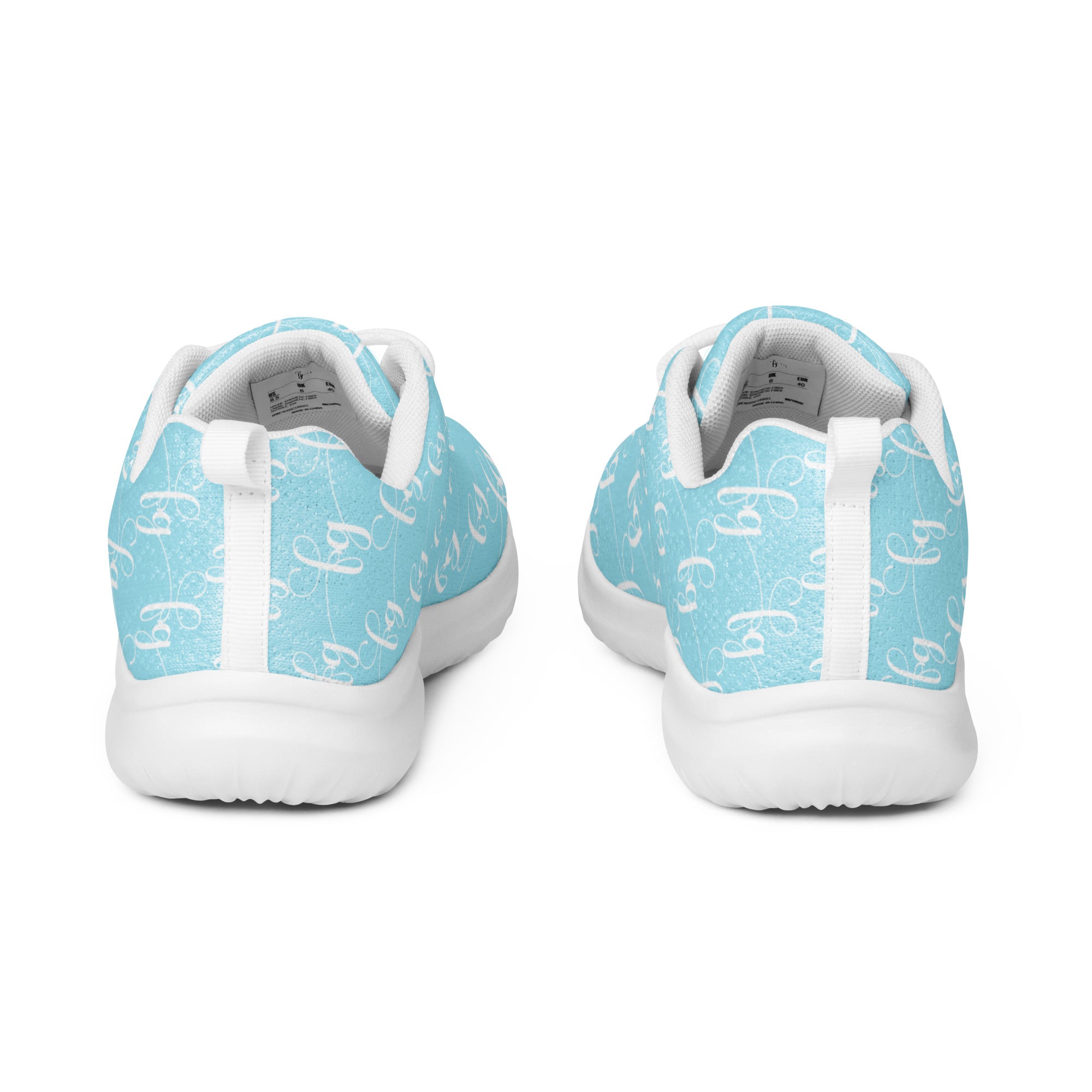 Blizzard Blue / White FG athletic shoes - FleekGoddess