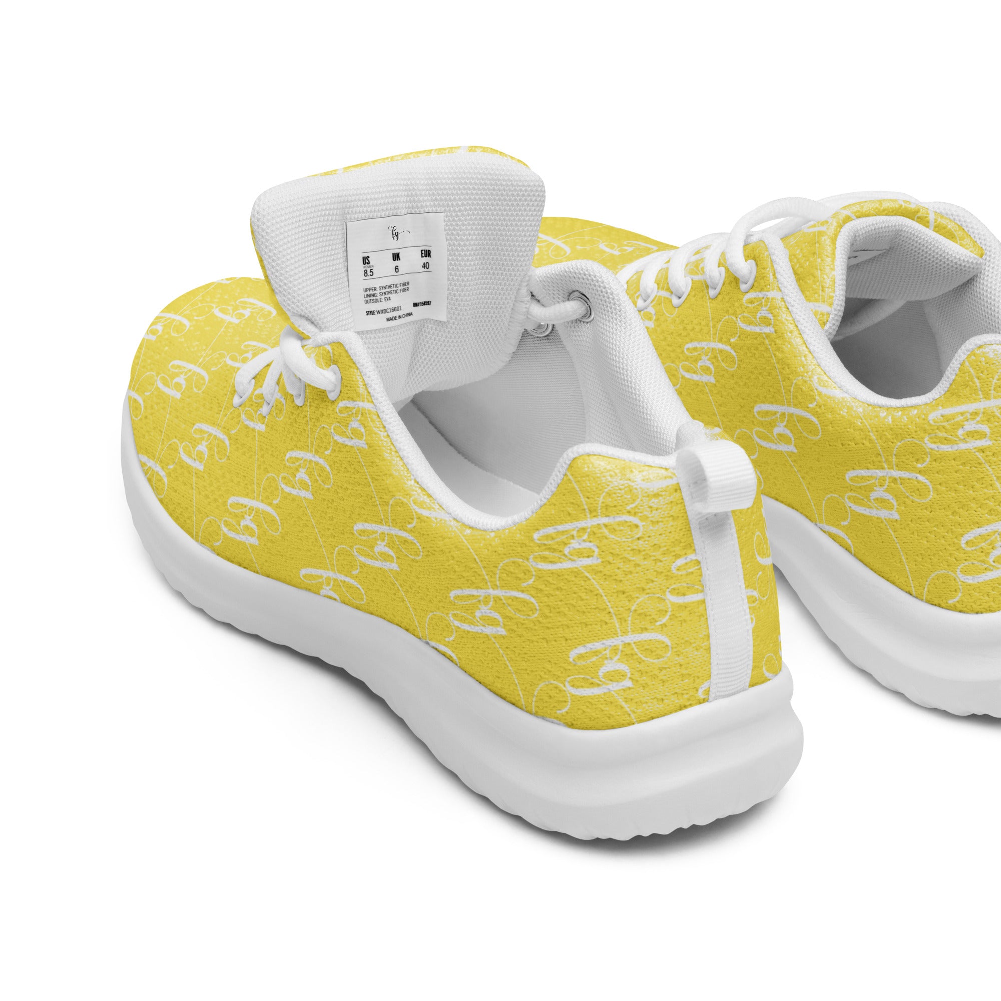 Paris Daisy Yellow / White FG athletic shoes - FleekGoddess