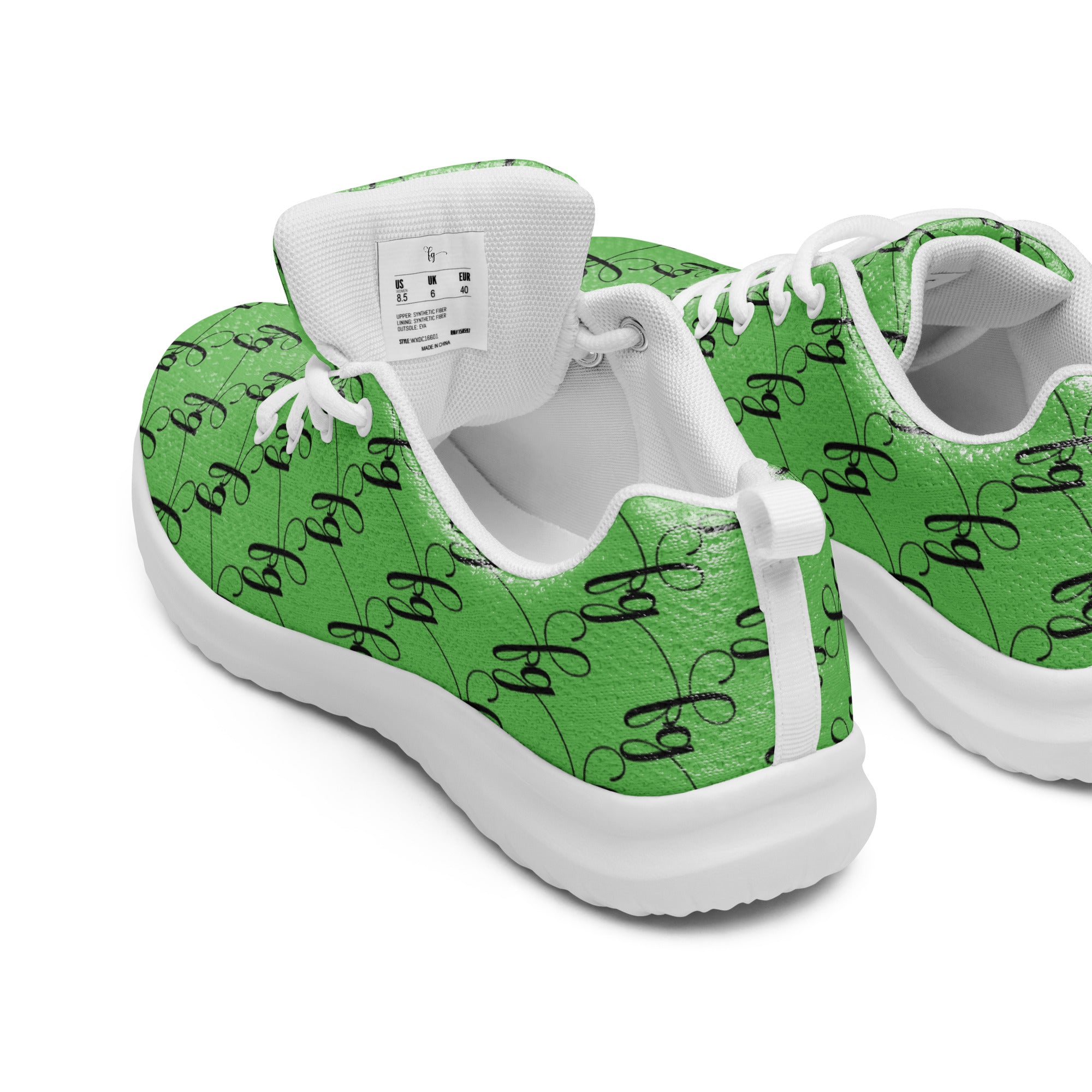 Mantis Green / Black FG athletic shoes - FleekGoddess