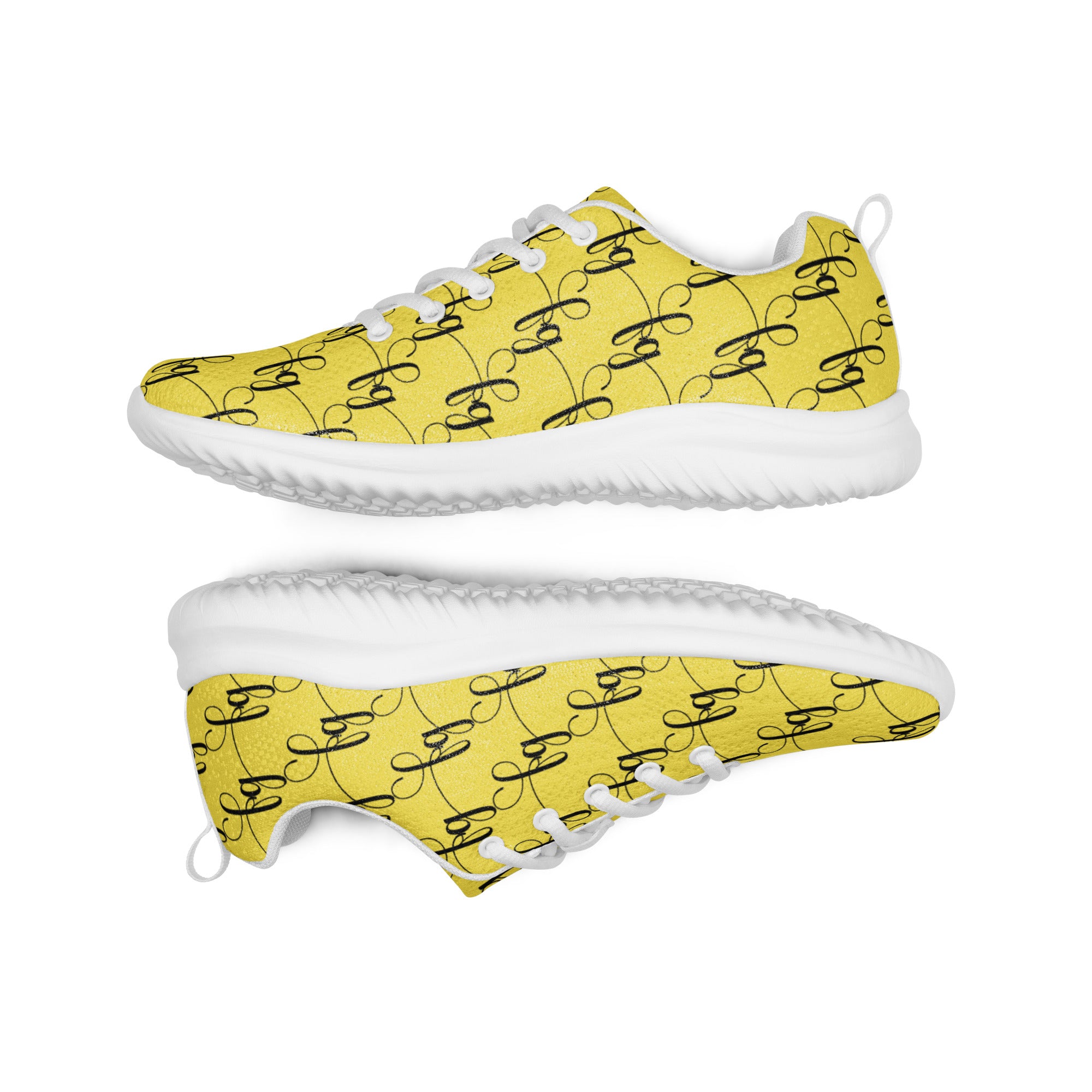 Paris Daisy Yellow / Black FG athletic shoes - FleekGoddess