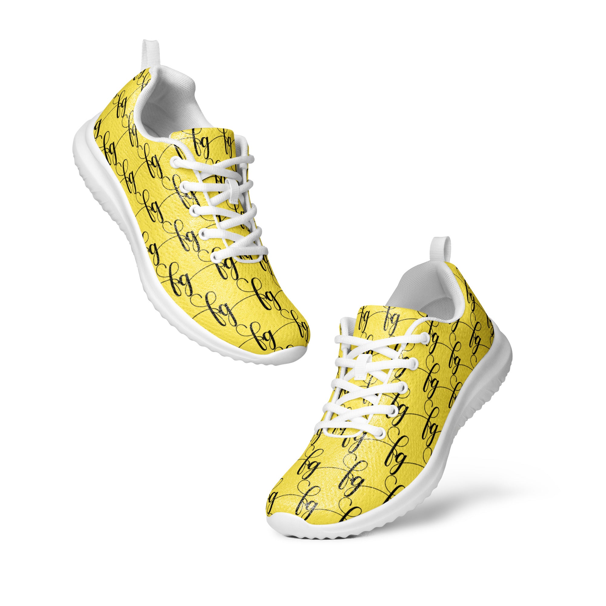 Paris Daisy Yellow / Black FG athletic shoes - FleekGoddess