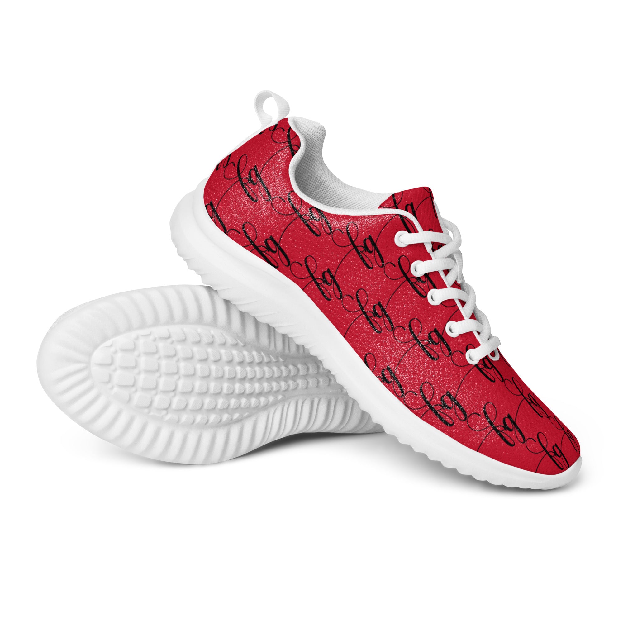 Red / Black FG athletic shoes - FleekGoddess
