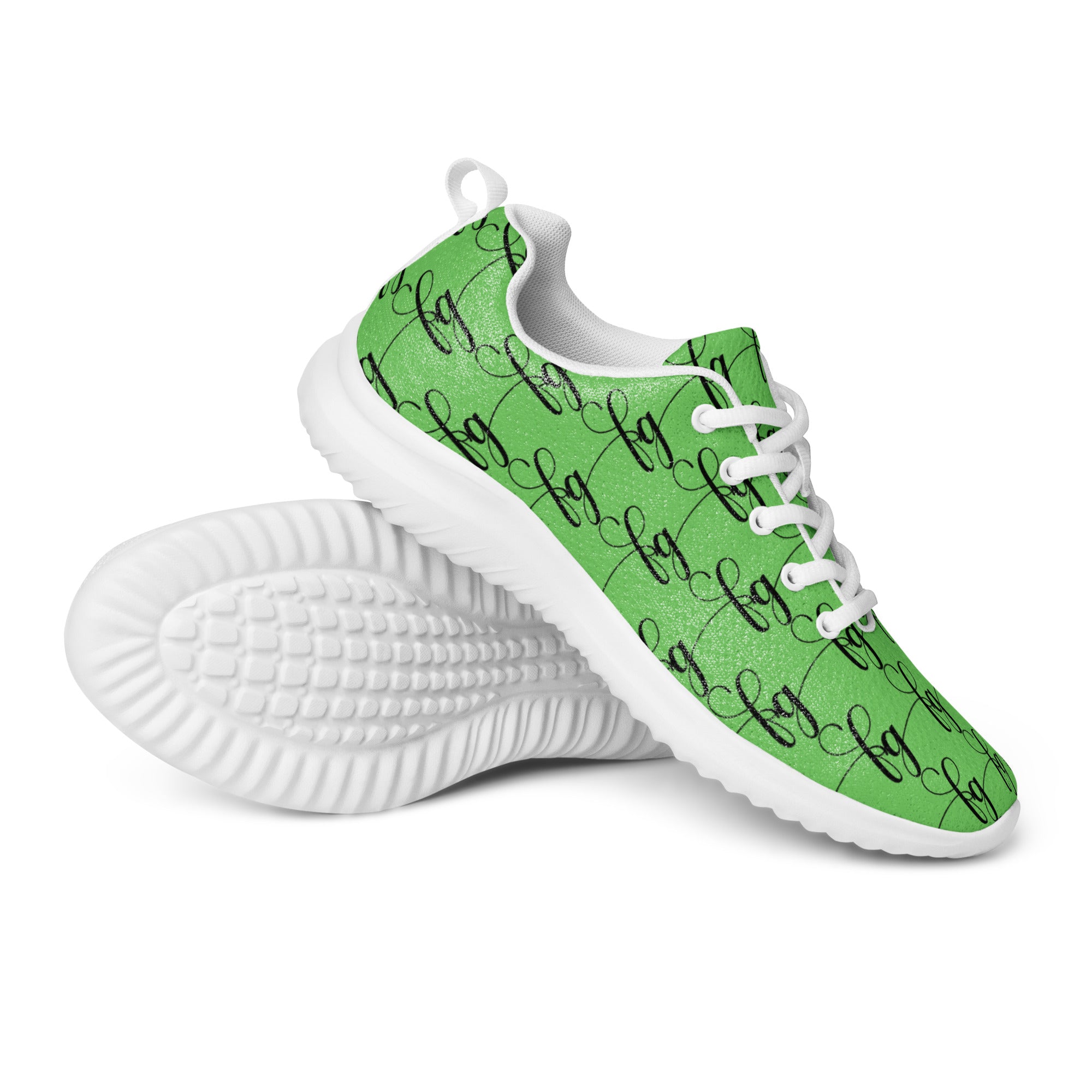 Mantis Green / Black FG athletic shoes - FleekGoddess