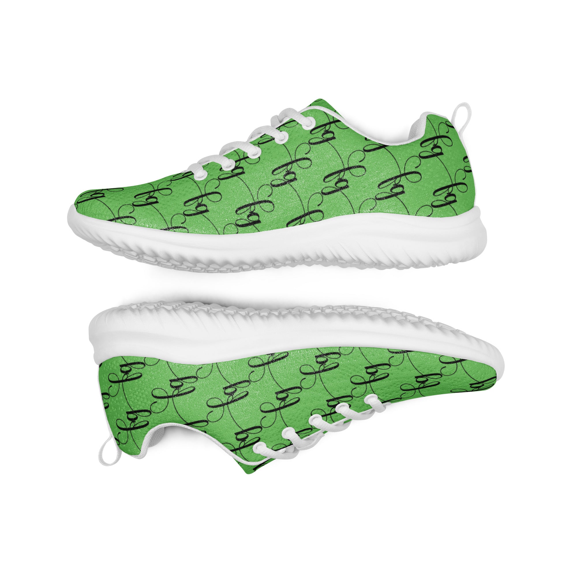 Mantis Green / Black FG athletic shoes - FleekGoddess