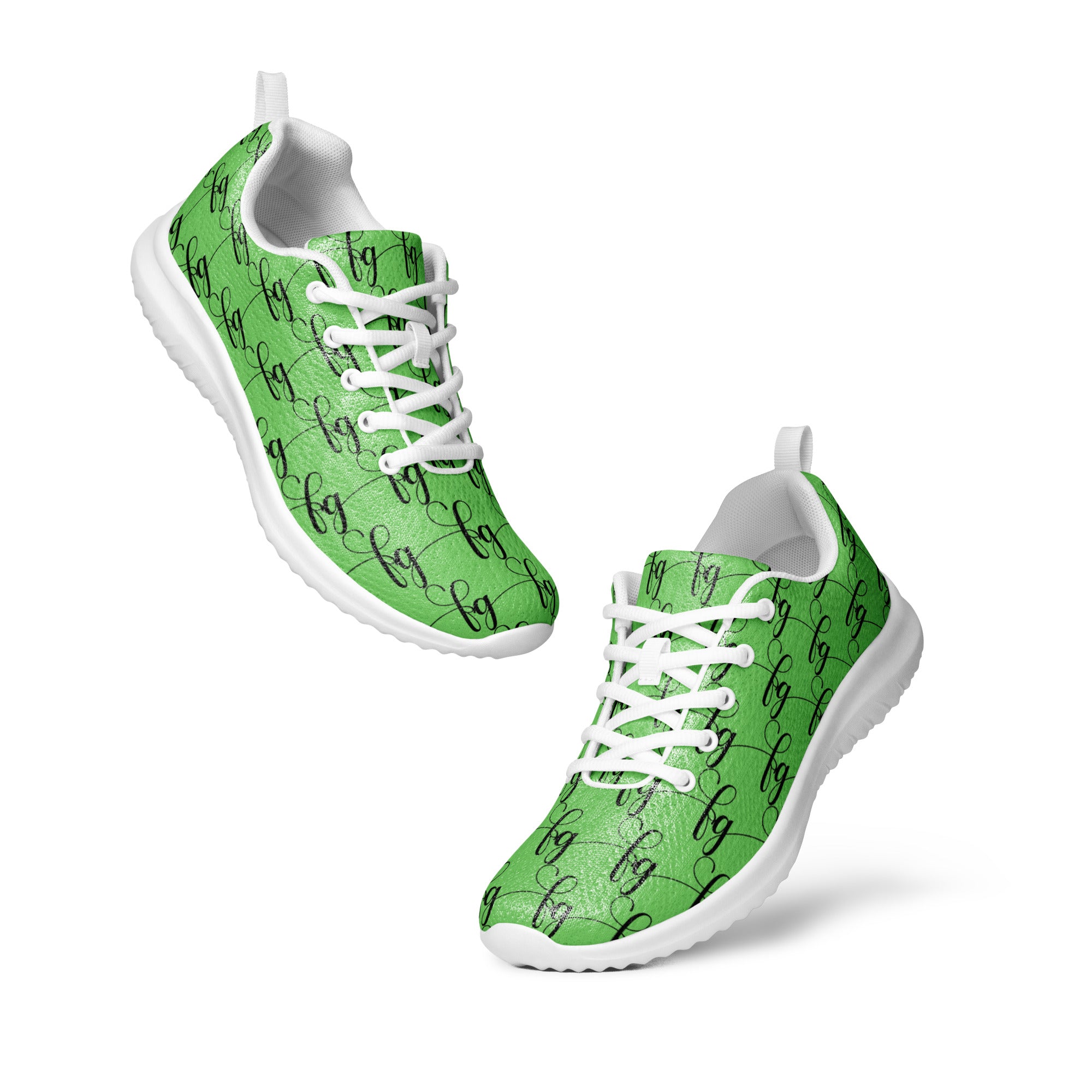 Mantis Green / Black FG athletic shoes - FleekGoddess