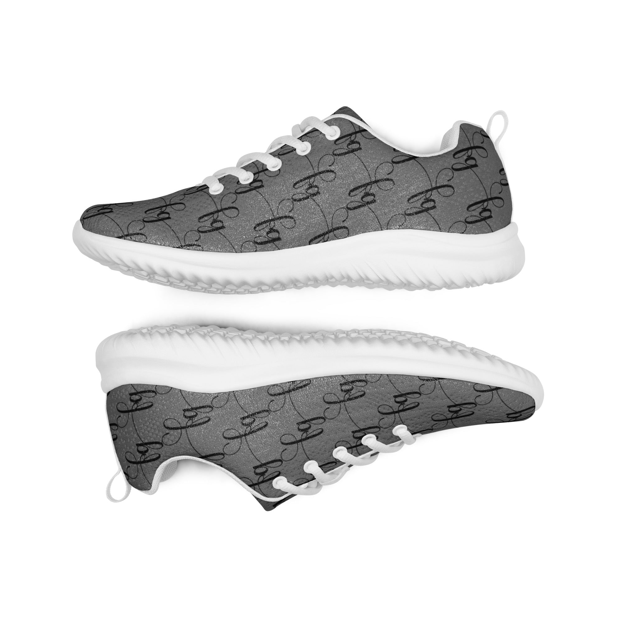 Gray / Black FG athletic shoes - FleekGoddess