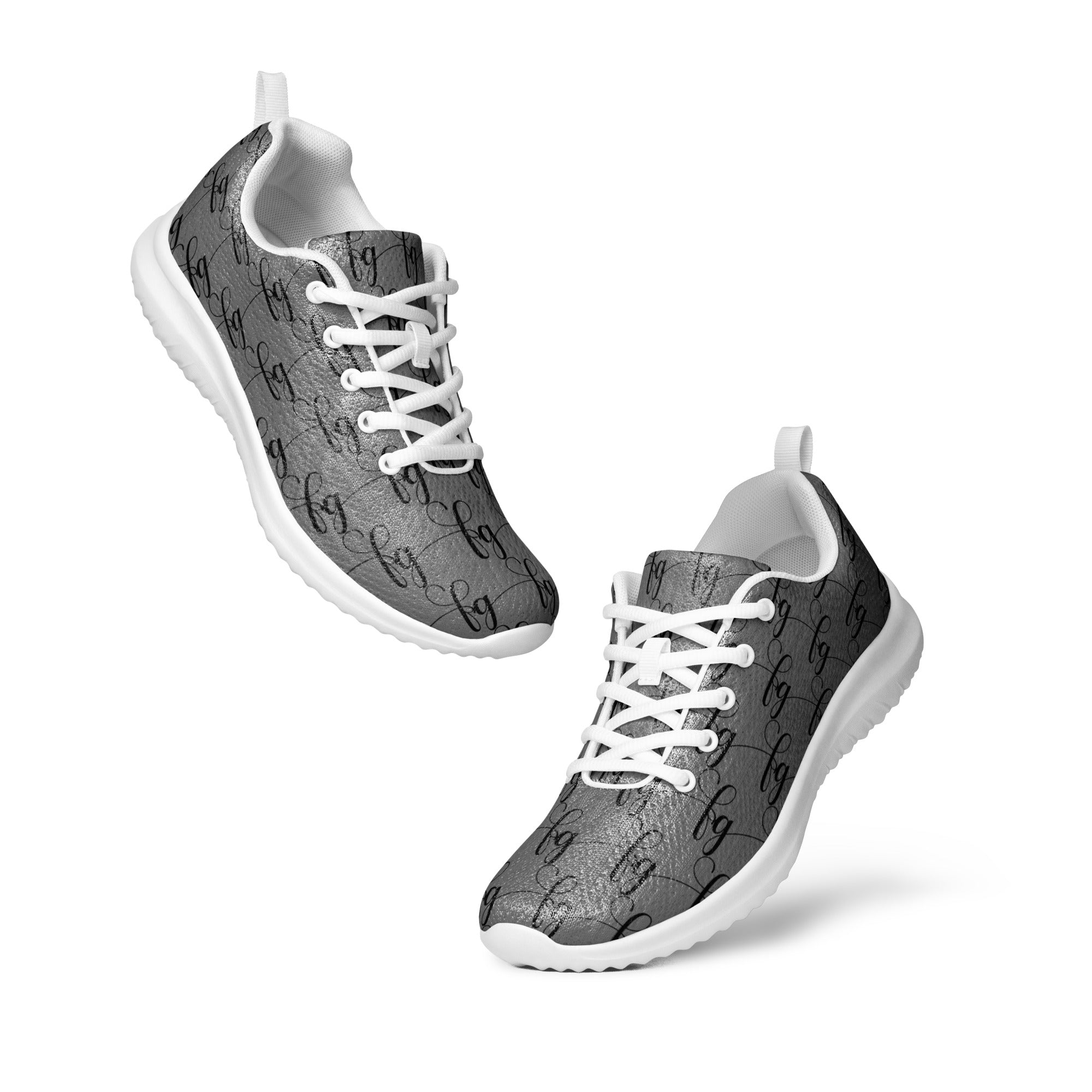 Gray / Black FG athletic shoes - FleekGoddess