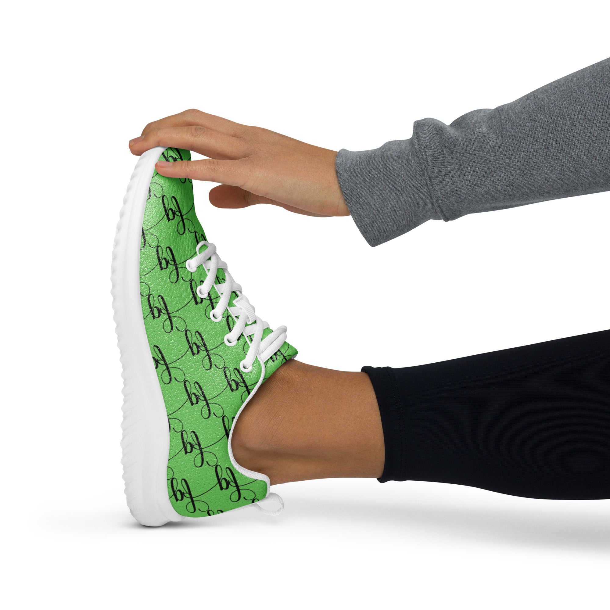 Mantis Green / Black FG athletic shoes - FleekGoddess