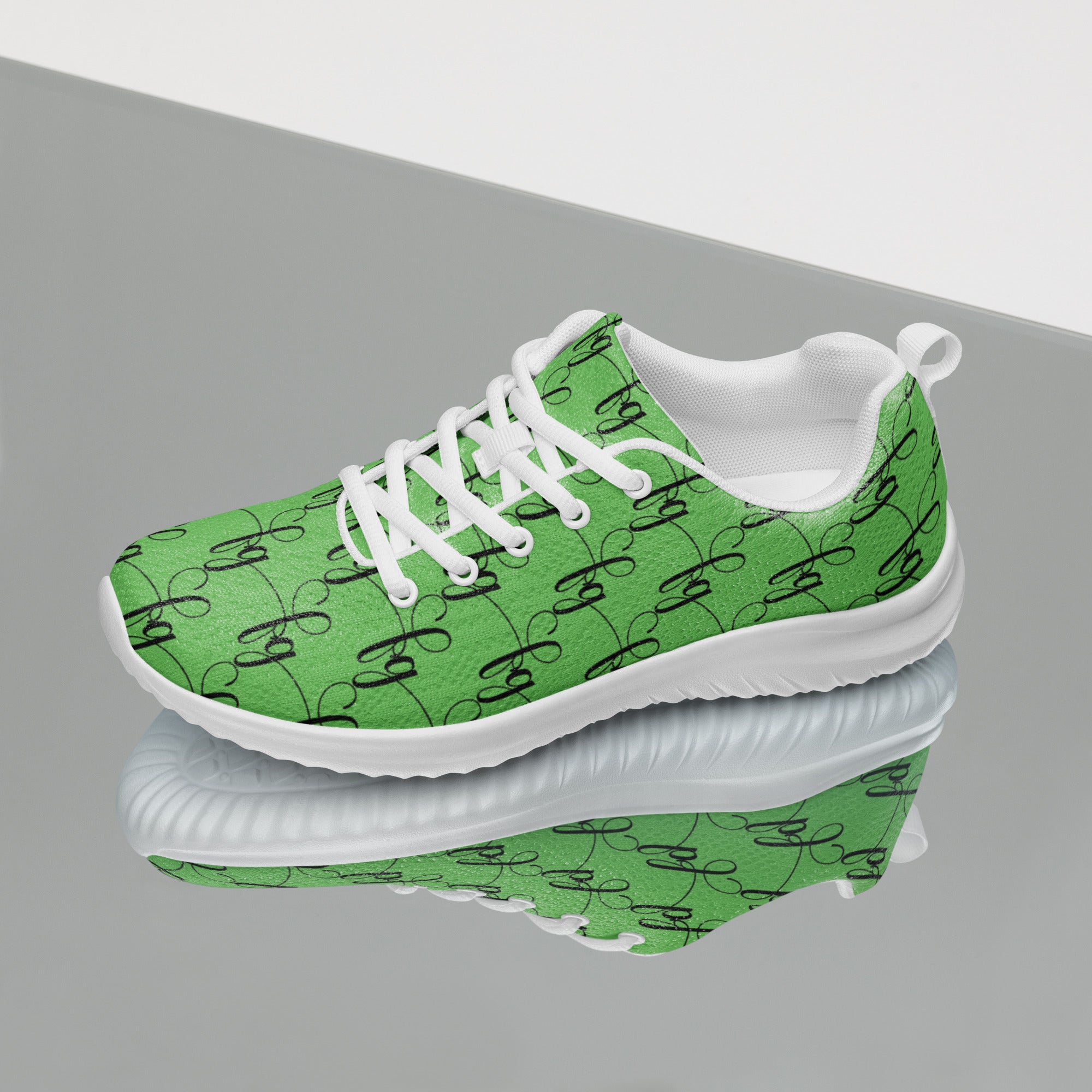 Mantis Green / Black FG athletic shoes - FleekGoddess