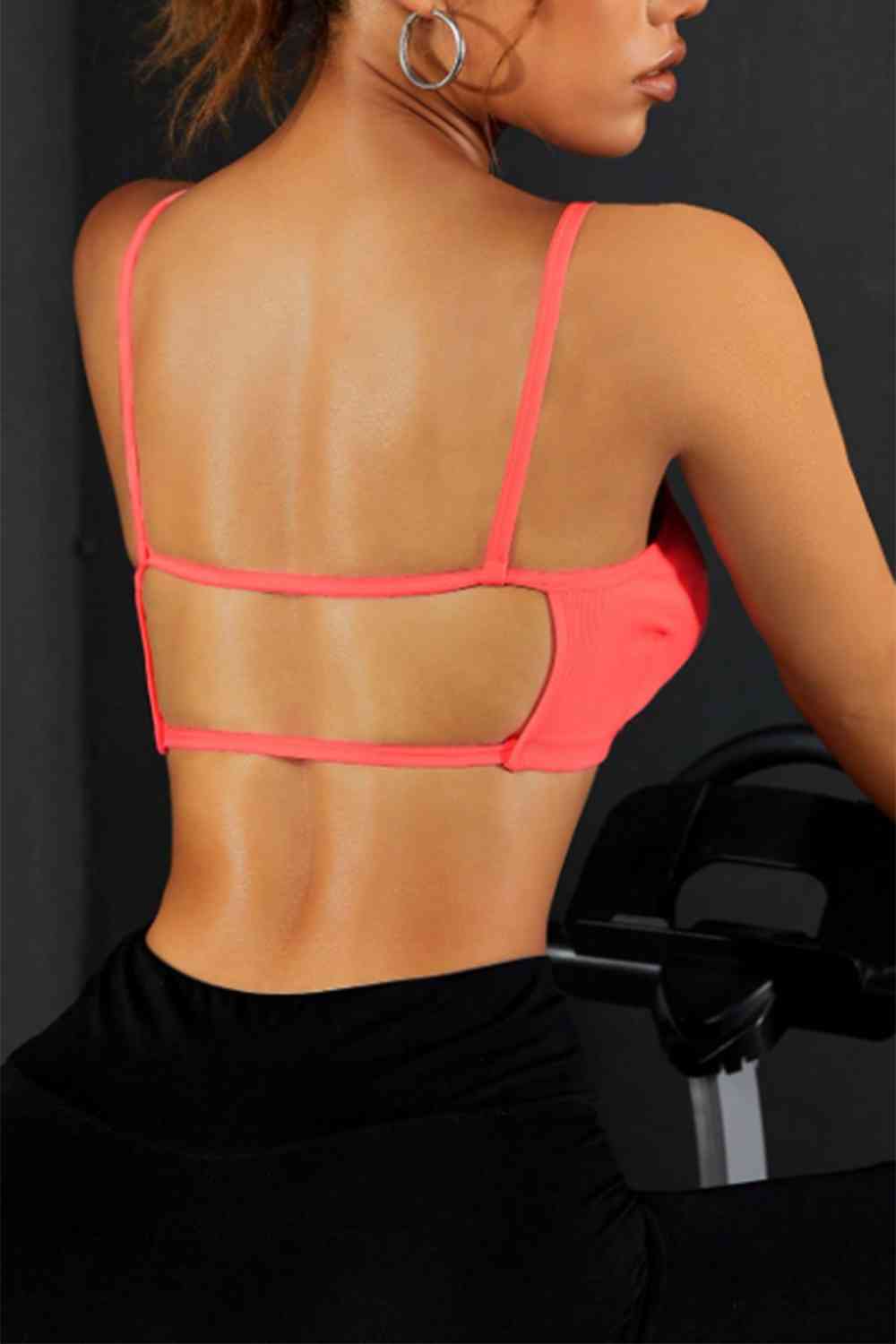 TrainTech Backless Sports Cami - FleekGoddess