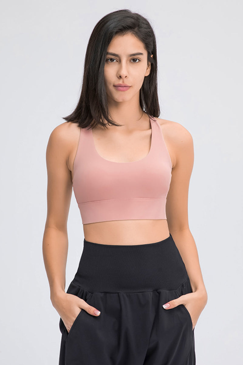 TrainTech Eight Strap Sports Bra - FleekGoddess