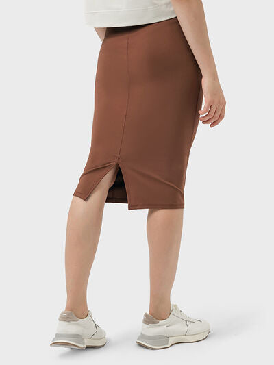 Slit Wrap Active Skirt - FleekGoddess