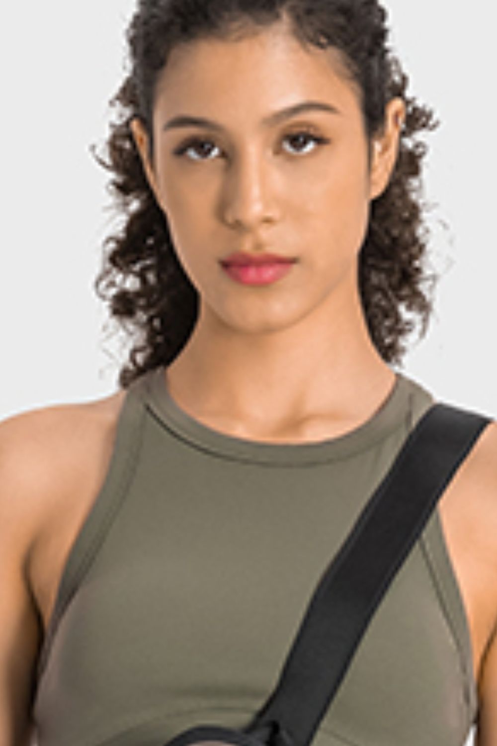 YogaFlex Racerback Cropped Sports Tank - FleekGoddess