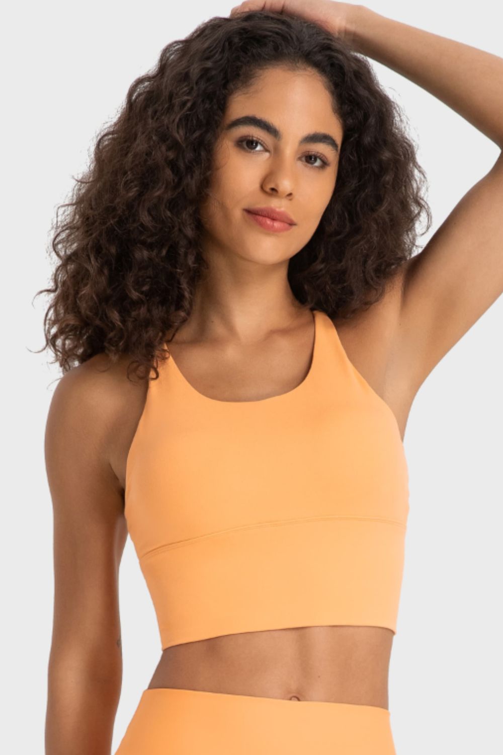 YogaFlex Crisscross Back Ladder Detail Sports Bra - FleekGoddess