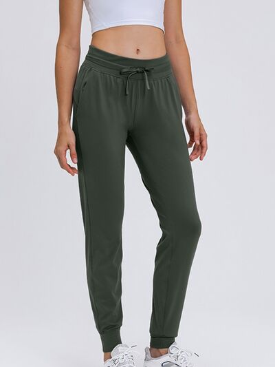 FleeceFlex Double Take Tied Joggers with Pockets - FleekGoddess