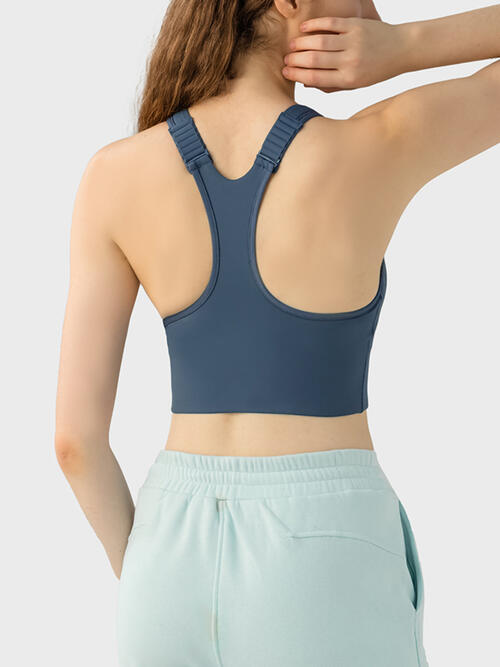 TrainTech Wide Strap Sport Bra - FleekGoddess