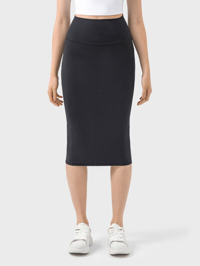 Slit Wrap Active Skirt - FleekGoddess