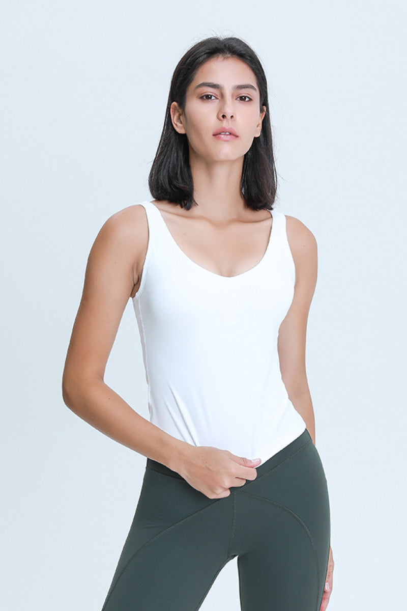 TrainTech V Neck Active Tank - FleekGoddess
